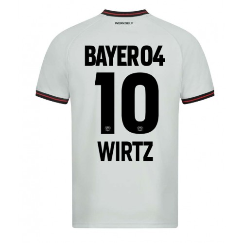 Bayer Leverkusen Florian Wirtz #10 Gostujuci Dres 2023-24 Kratak Rukav